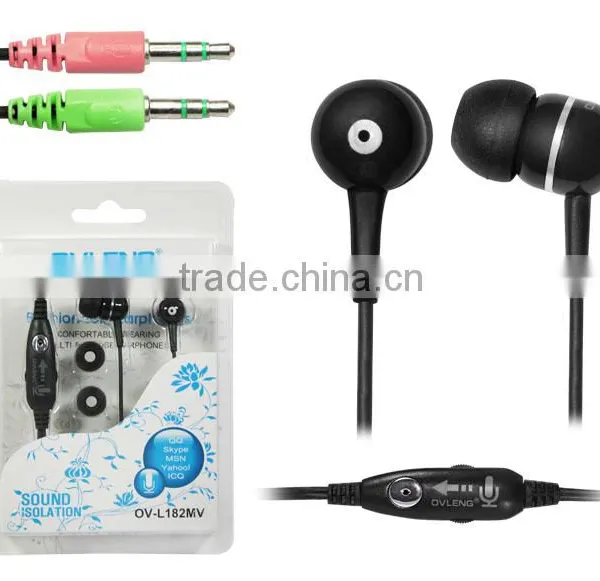 Colorful In-ear Fashional Earphone for Computer Passed CE,RoHS photo-3
