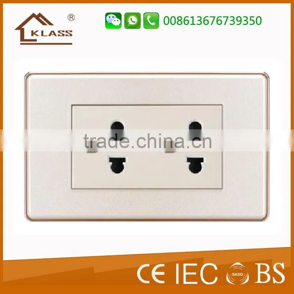 118 Series Double Two Pin Socket With Switch photo-5
