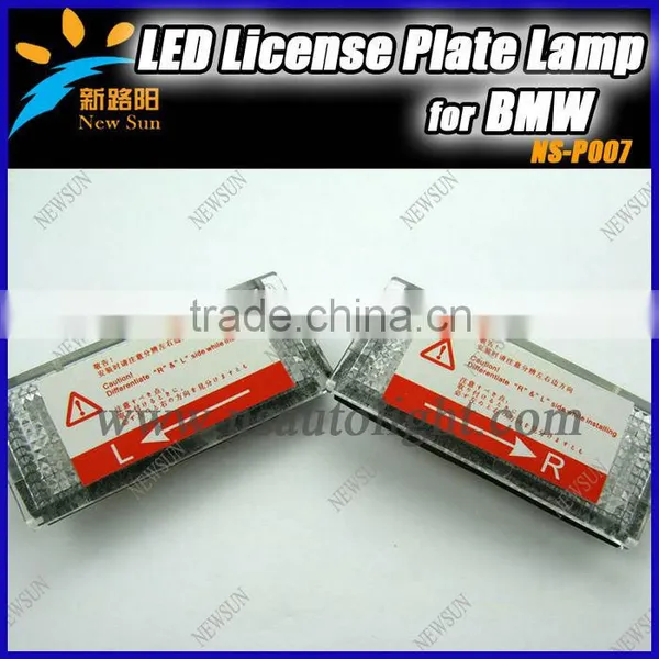 Led License Frame Lamp/ Car License Plate Light Replacement For Bmw E46 M3 Facelift