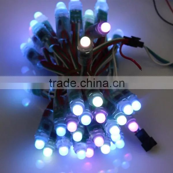 Waterproof IP68 Led String Light WS2811/WS2801/UCS1903 12mm RGB Led Pixel photo-3