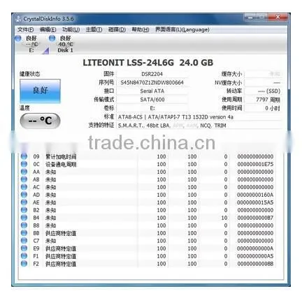 Lite LITEONIT LSS - 24 L6g 24 g NGFF Turn 2.5 -inch Laptop Desktop SSD Solid State Drives photo-2