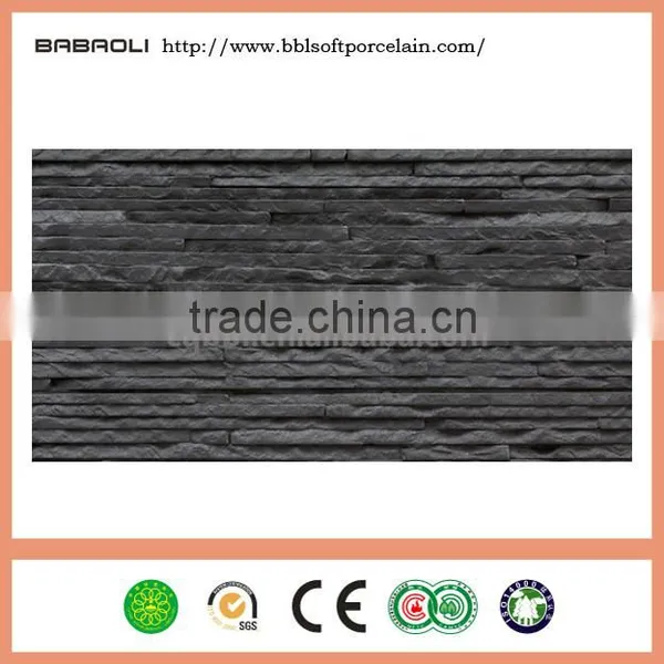 Waterproof Exterior Facade Tiles Flexible Stone Wall Tile Villa Made in China, Textrior Wall Decorative Stone photo-2