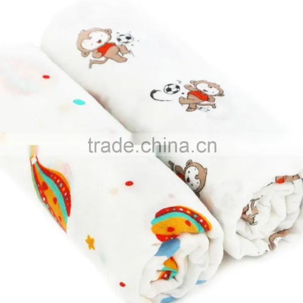 Customized Pattern Baby Muslin Blanket Baby Bath Towel photo-3