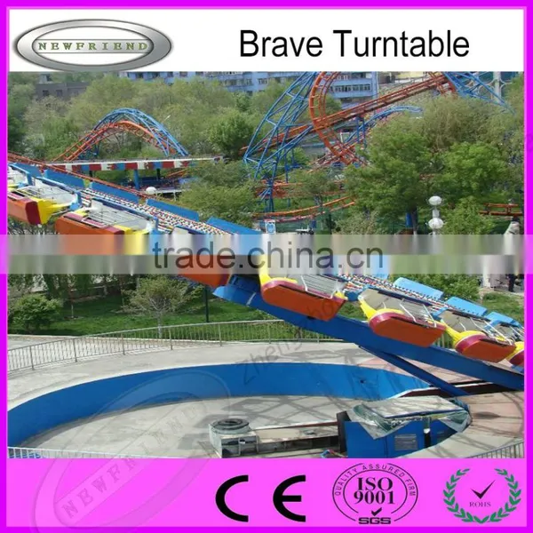 China Manufacturer Thrill Amusement Park Rides Brave Turntable for Sale photo-2
