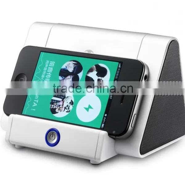 Hot Sell Best Core Wireless Mutual Induction Music Speaker for Samsung S4 & IPhone3/ 4/ 5 photo-2
