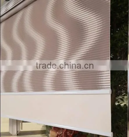 Double Roller Blind Blackout and Translucent Blind Fabric photo-5