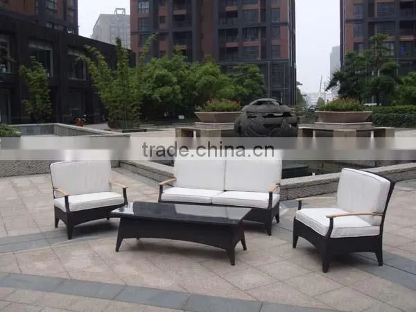 Amazing Garden Rattan Sofa Lounge Chair Set For Sale photo-4