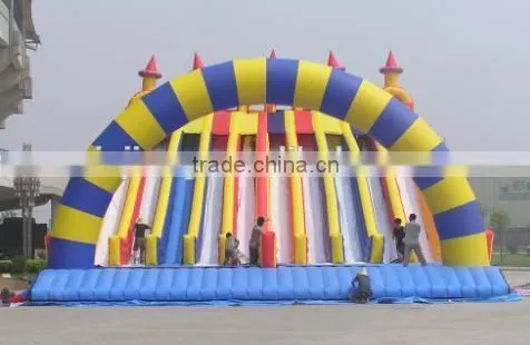 Cheap Inflatable Bouncer Giant Inflatable Water Slide for Kids Outdoor Play photo-4