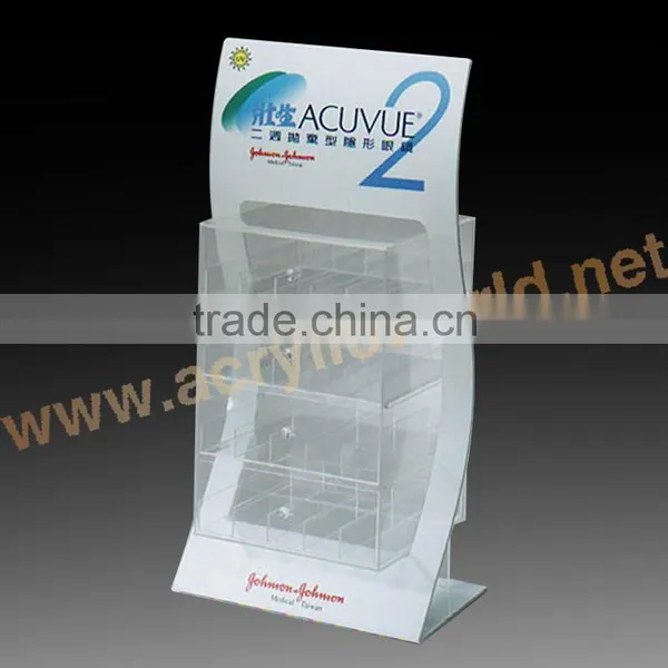 Acrylic Contact Lens Display Box Glasses Storage Display Case photo-2