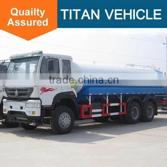 Sinotruk Tank Truck Water Browser Sprinkler Spray Truck for Sale photo-3