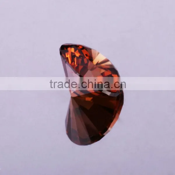 6.5mm AAA Round Cut Facet CZ Cubic Zirconia Jewelry Setting Stones photo-3