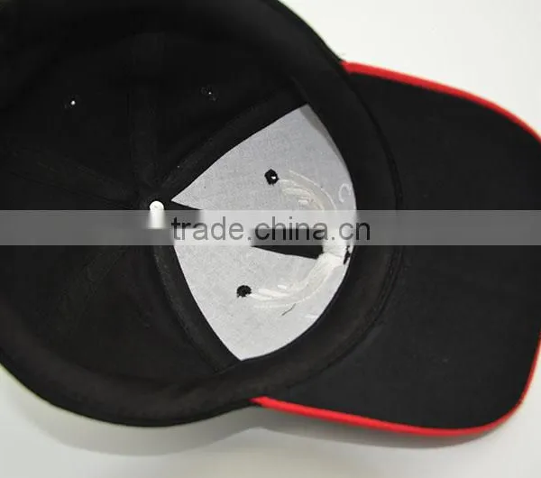 Wholesale Custom Black Sport Baseball Hat 6 Panel Baseball Caps photo-6