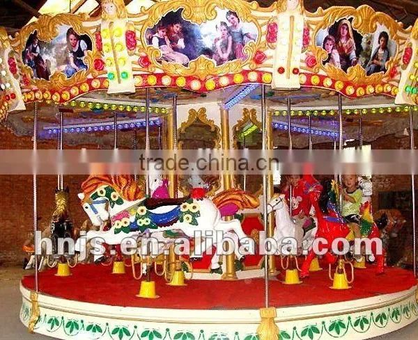 Hot Selling Carousel Horse for Sale,amusement Park Kids Carousel Ride photo-2