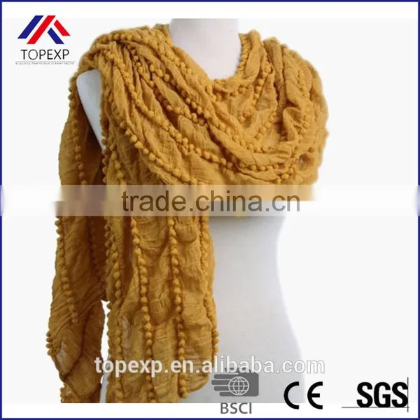 Knitted Scarf Winter Chunky Knit Scarf photo-4