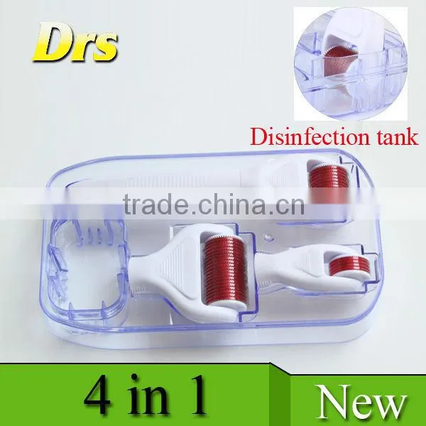 Original 4 in 1 Dermaroller With 1.0mm Needle for Face and Body Care photo-4