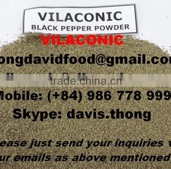 BLACK PEPPER POWDER (skype: Davis.thong, Mobile: +84 986 778 999)