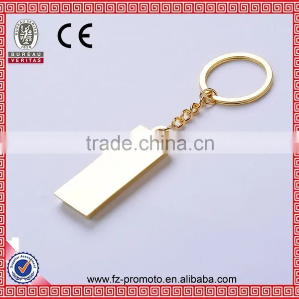 2016 Gold Bullion Kirsite Metal Keychain With Laser Logo photo-3