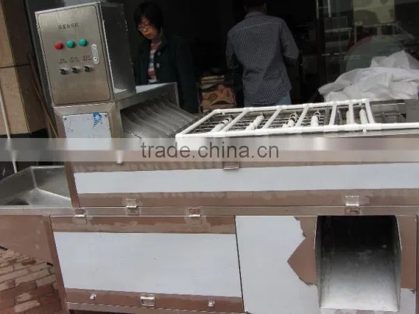 FT-200 Full Automatic Peeler Type Pre-boiled Hen Eggs Goose Eggs Sheller Shelling Machine With Stainless Steel photo-4