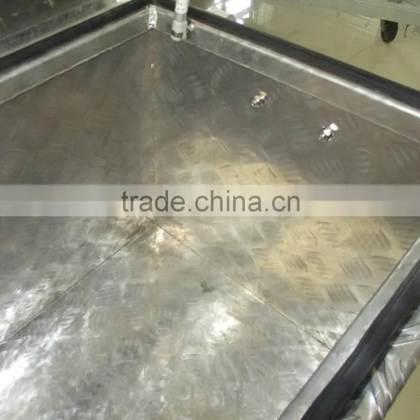 2.5MM CHECKER PLATE ALUMINIUM TOOL BOX 1230x500x510mm photo-6