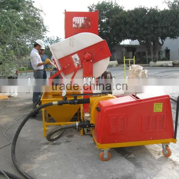 Low Maintenance Cost UBJ3-Q Petrol Squeeze Hand Grout Pump photo-2