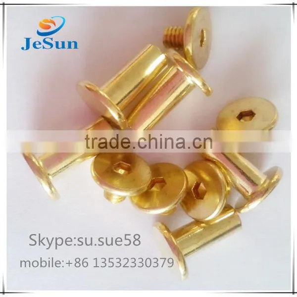 Brass Hardware Nuts and Bolts