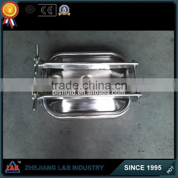 Stainless Steel Tank Middle Square Manway/manway Covers photo-6