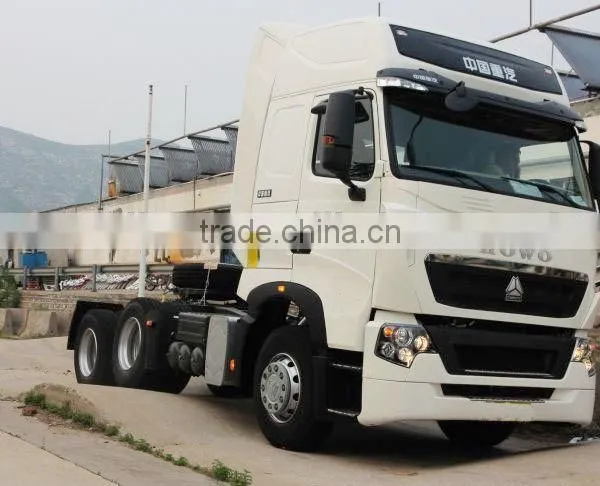 SINOTRUK HOWO T7H 6X4 430HP Euro3 RHD MAN Diesel Tractor Head Truck photo-4