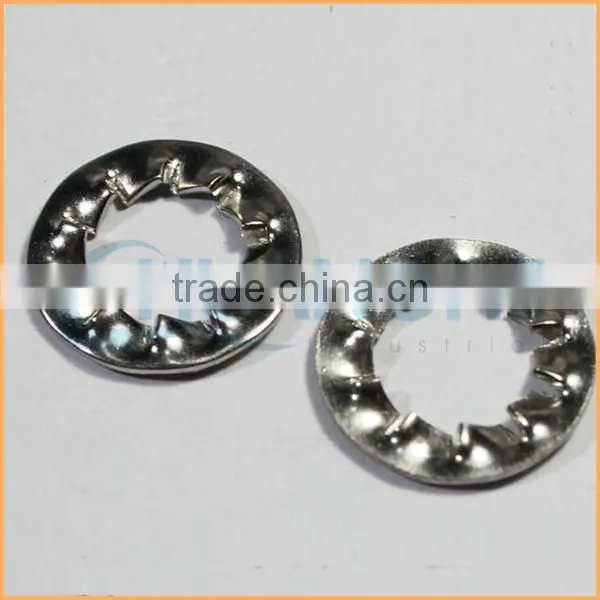 China Professional Manufacturing Yellow Zinc Spring Lock Washer photo-2