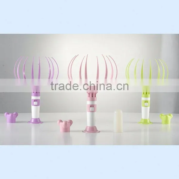 Cheap 3 in 1 Multifunctional Battery Operated Head Massager photo-2