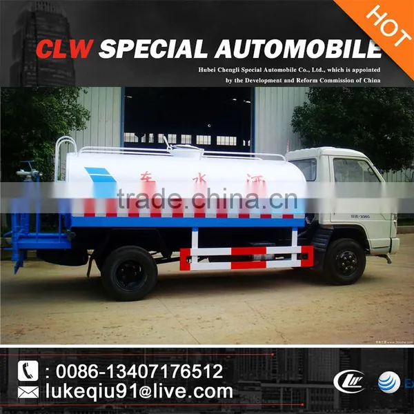 Dongfeng CLW 4*2 5 Cbm Mini Water Tanker Truck for Sales photo-2