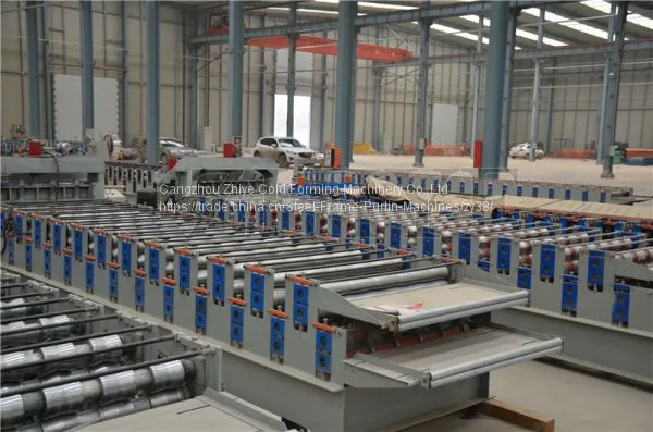 Double Layer Roof Panels Roll Forming Machine photo-3