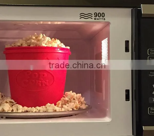BPA-free Silicone Popcorn Maker for Microwave photo-4