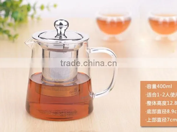 26oz/750ml Borosilicate Ultralight High Heat Resistance Teapots for Flower Tea and Loose Leaf Tea Pot photo-2