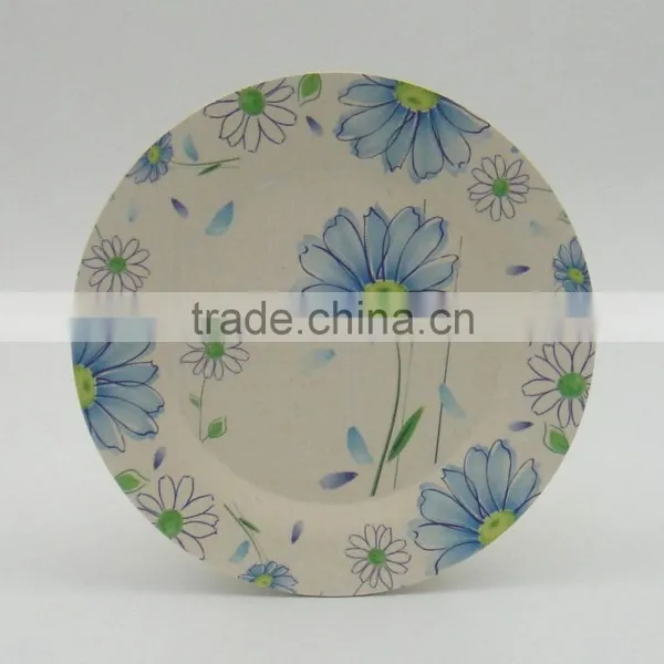 Chinese Factory Bamboo Fiber Dinner Plates With Best Desgin photo-2