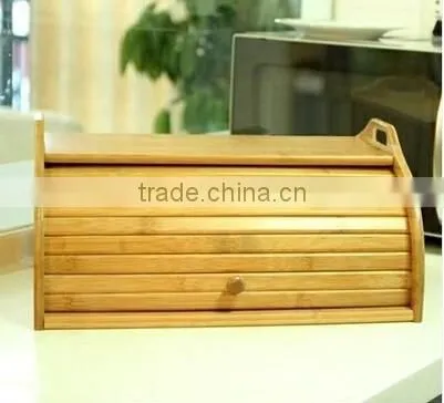 Bamboo Bread Box,kitchen Bread Box,wooden Bread Box