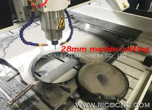 Становая фрезерная станок для гравюры на камне photo-3