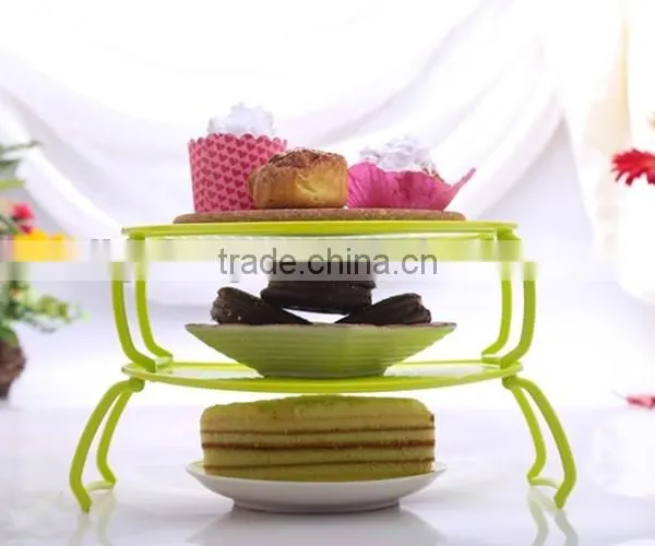 Multifunctional Plastic Oven Dedicated Heating Cooking Microwave Steamer Rack photo-2