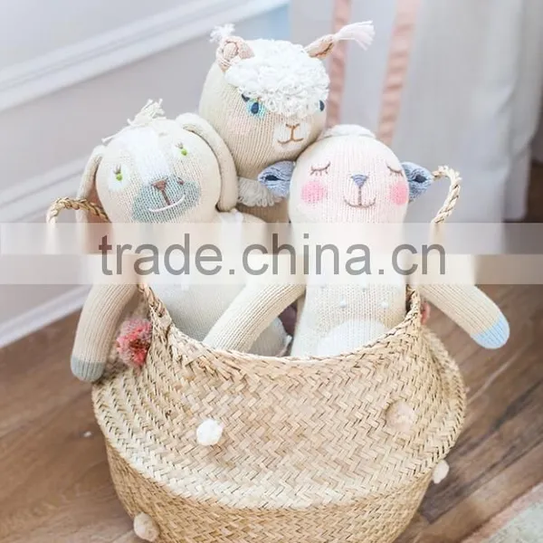 Nature Seagrass Belly Baskets/ Eco-friendly Seagrass Laundry Baskets photo-3