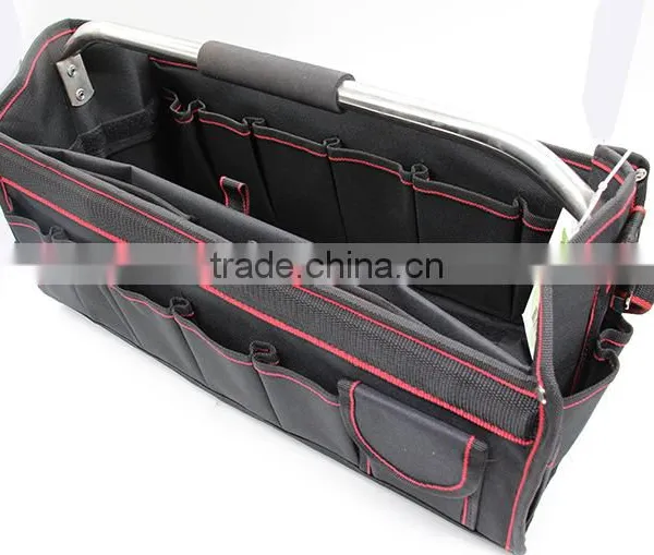 T0364 16" Collapsible Tool Tote Bag With Heavy Duty Base photo-2