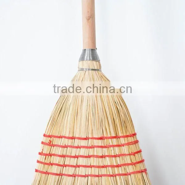 Wood Handle Millet CORN BROOM photo-4