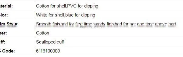 DDSAFEY 2017 Top Quality Professional Blue Pvc Glove Of Self Defense Products photo-3