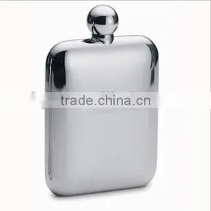 2016 Outdoor New Hip Flask 6oz Mini Stainless Steel Hip Flask Round Medium photo-2