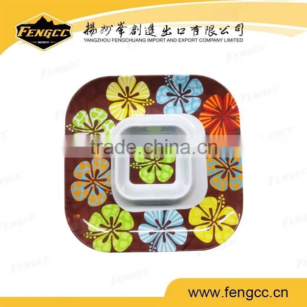 Melamine Regular Partition Fruit Plate photo-6