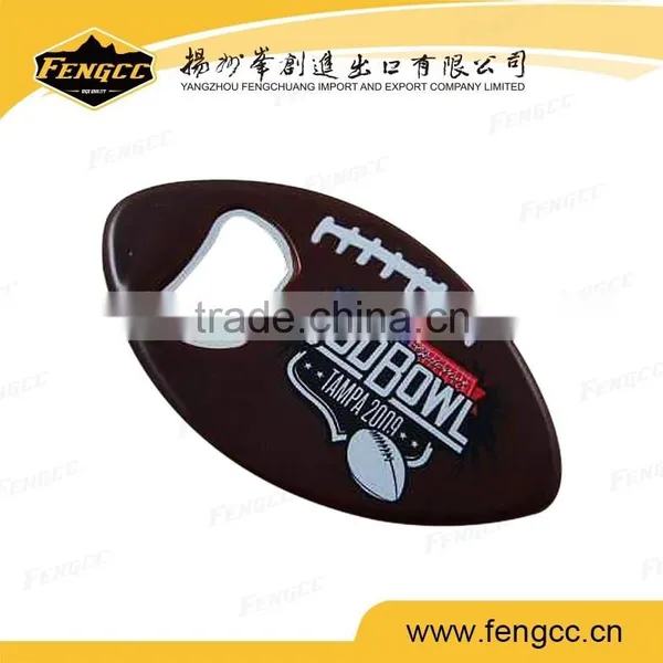 Promotion Customized Logo Beer Bottle Opener With Football Shaped photo-3