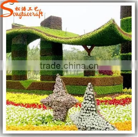 Factory Design Experienceed Manufacturer Customize Artificial Fake Garden Grass Animal Grass Decoration photo-5