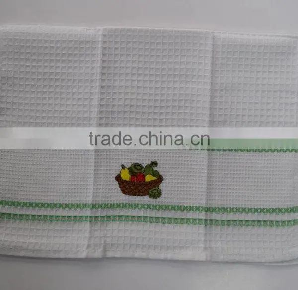 Promotional 100% Cotton Plain Coloured Tea Towel ,cheap Bulk Dish Towel /kitchen Towel photo-3