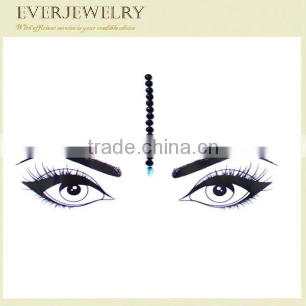 Head Simple Make up Crystal Sticker
