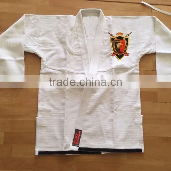 BJJ Custom Uniforms With High Quality Brazillian Jiu Jitsu OEM Pakistan 100% Cotton Made photo-2