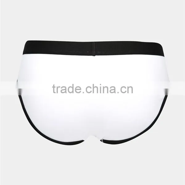 HOYUGO 3 Pack Men Briefs Thong With Contrast Trim photo-2