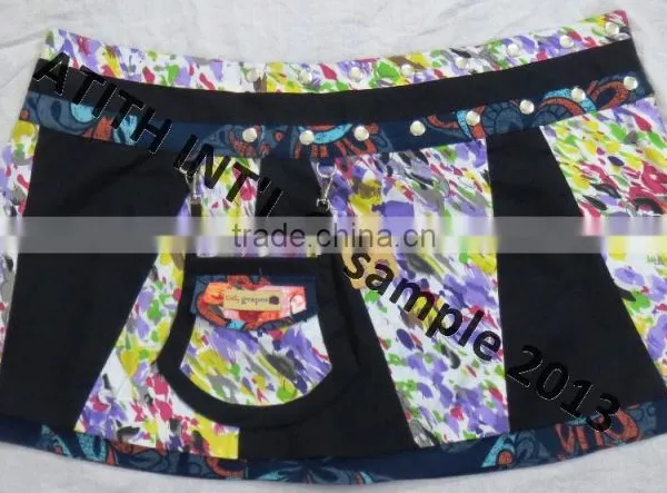 100% Cotton Women Lady Skirt photo-4